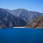 Represa de Potrerillos río Mendoza