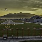 Requesting ground controlled approach to Lugano airport, over...