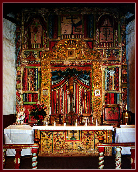 Reredos - Santuario di Chimayó, New Mexico;