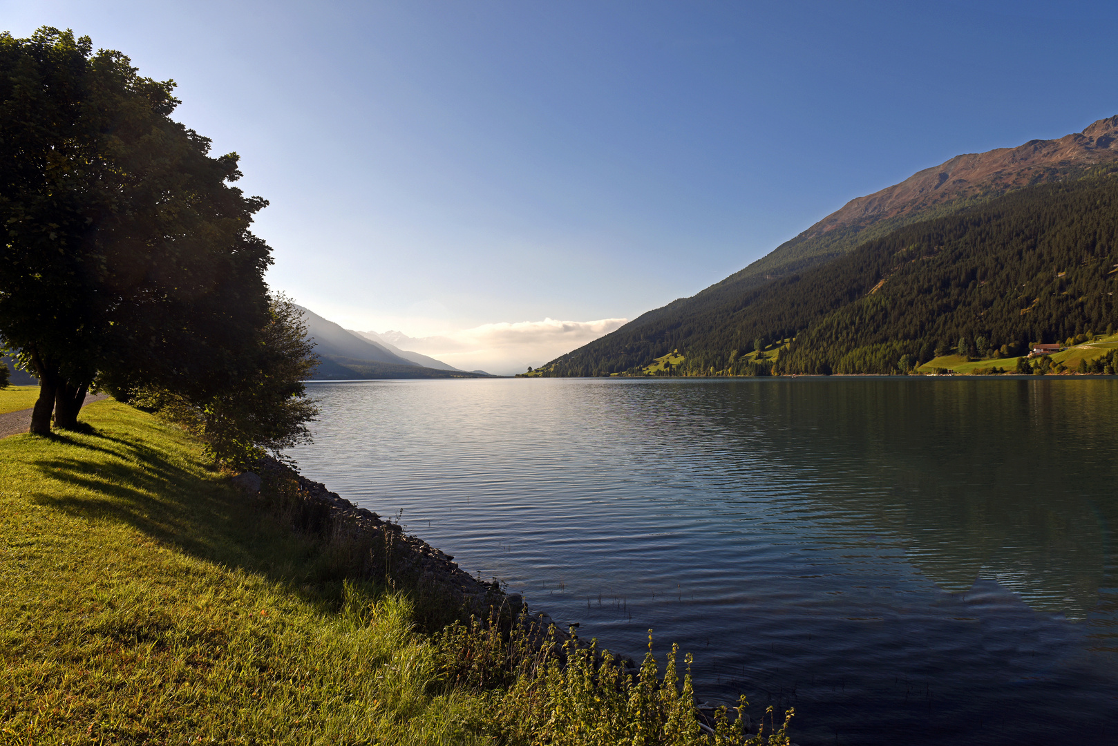 "Reschensee" Foto & Bild | landschaft, bach, fluss & see ...