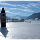 Reschensee in Eis