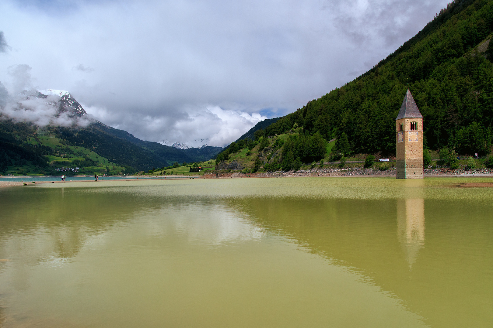 Reschensee-mal-anders