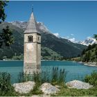 Reschensee mit Kirchturm / 2