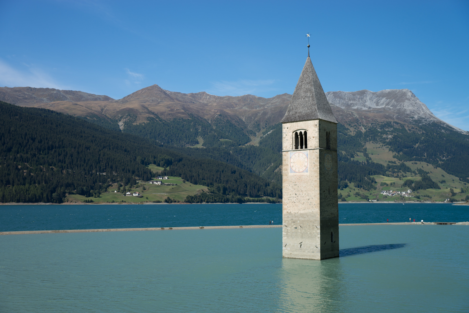 Reschensee - Stausee...