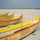 Rescue boats waiting