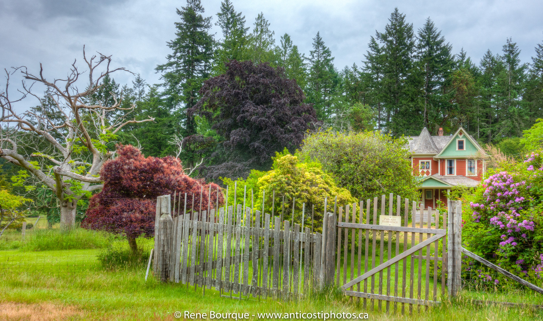 Résidence privée sur Salt Spring Island en Colombie Britanique 