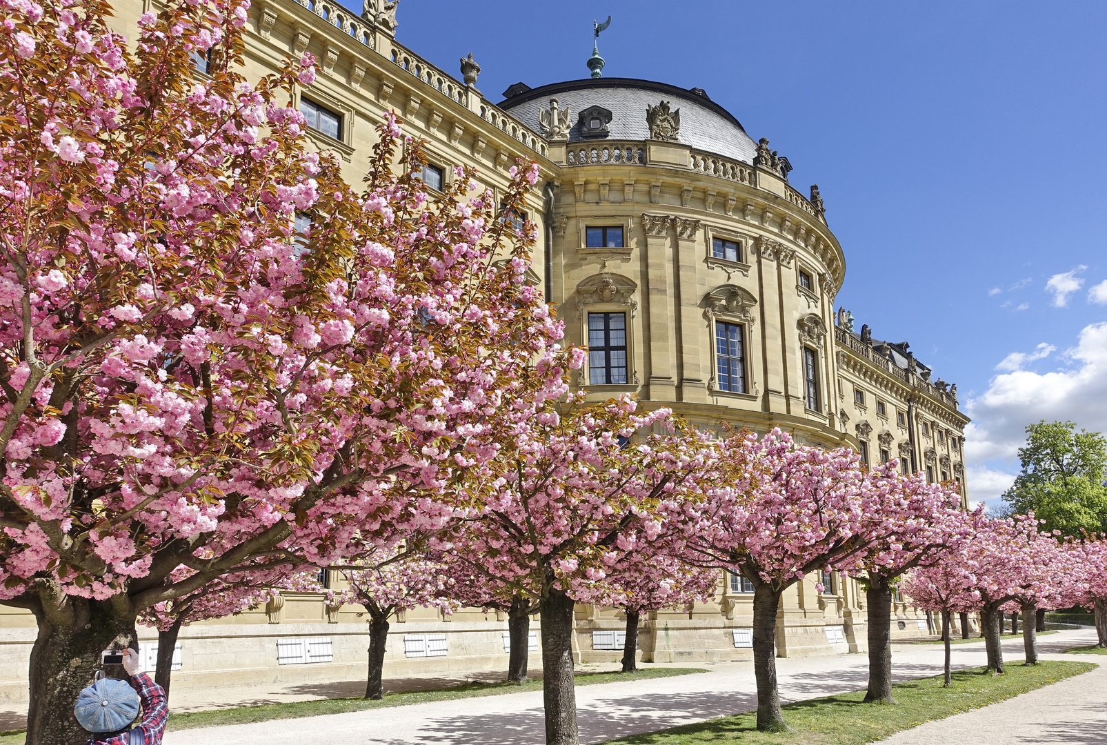 Residenz im Frühling