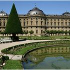 Residenz und Hofgarten in Würzburg