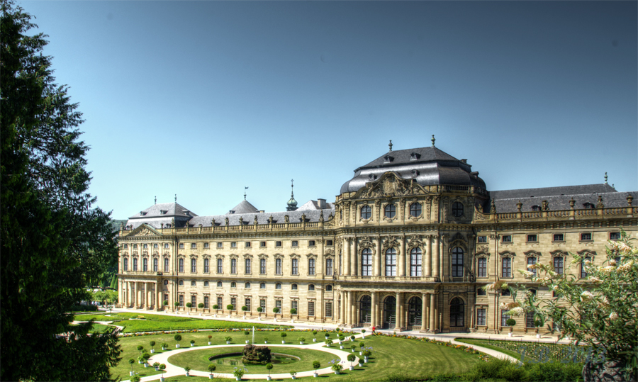 Residenz und Hofgarten Würzburg