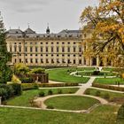 Residenz  Würzburg in Herbststimmung