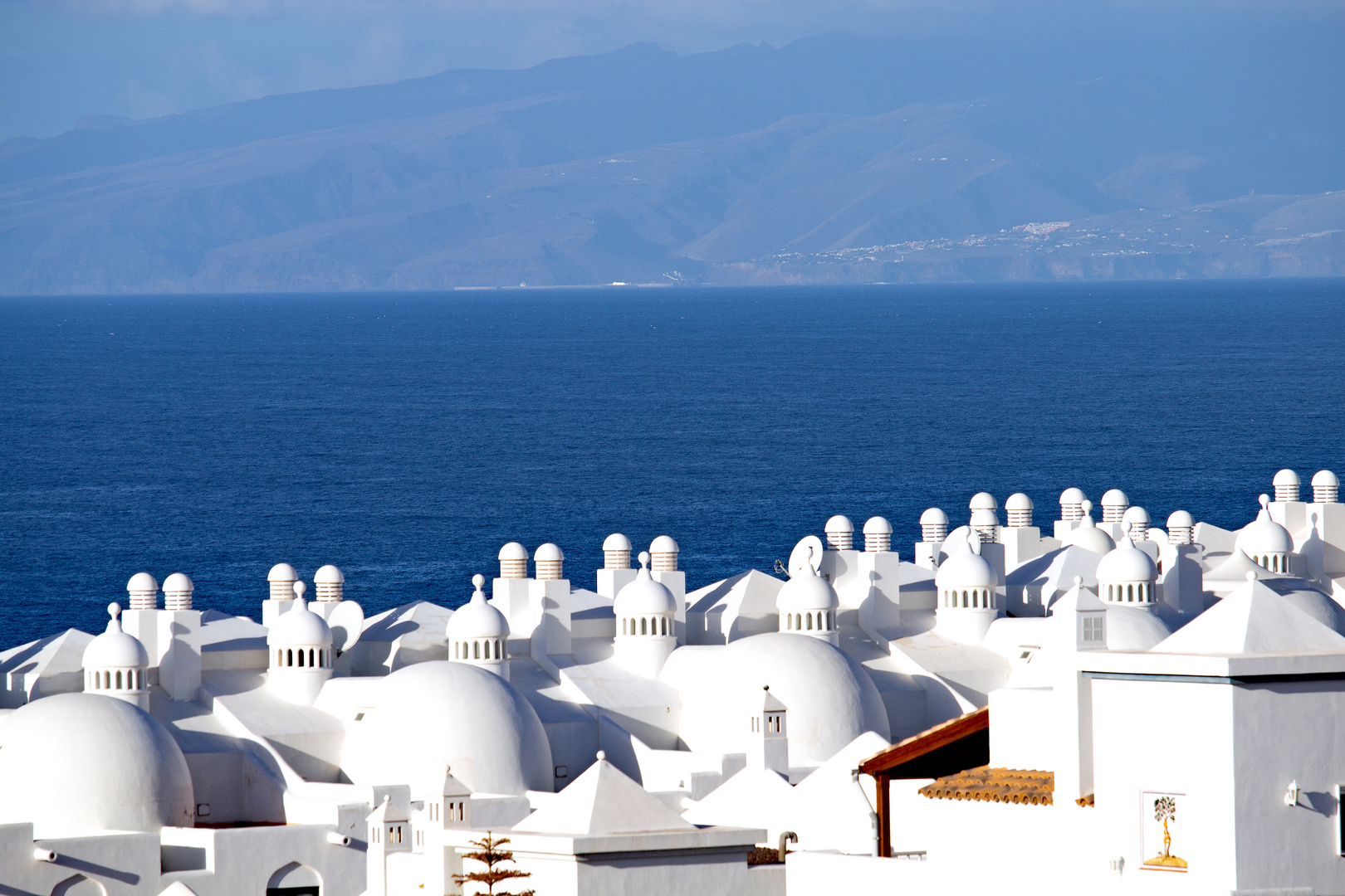 Residenzen mit Blick auf Gomera, Adeje, Teneriffa