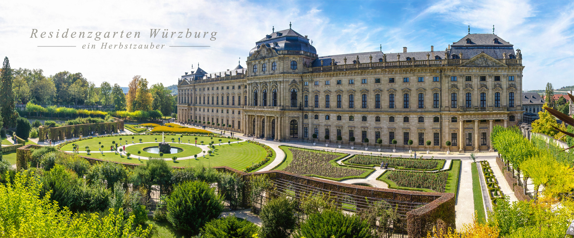 Residenzgarten Würzburg - ein Herbstzauber