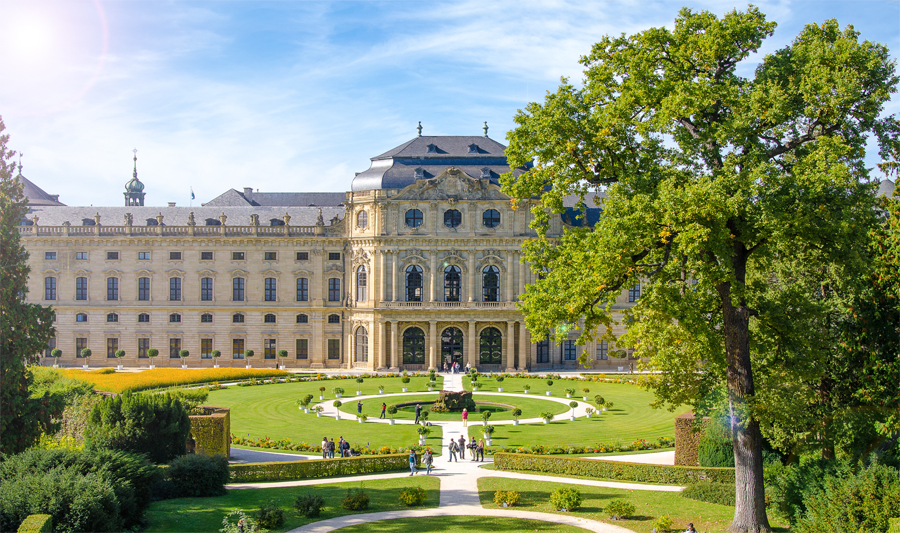 Residenzgarten Würzburg II Foto &amp; Bild deutschland