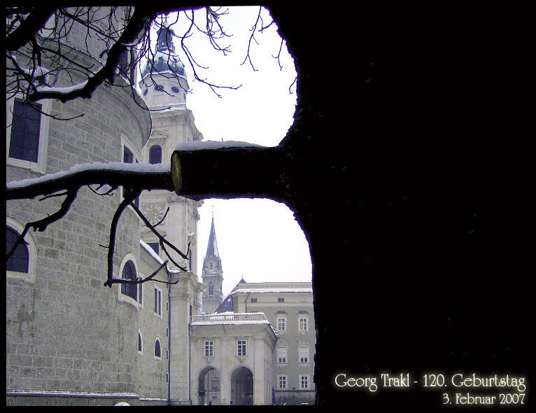 Residenzplatz im Schnee