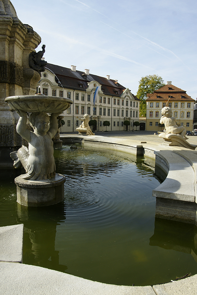 Residenzplatz in Eichstätt Foto & Bild deutschland, europe, bayern