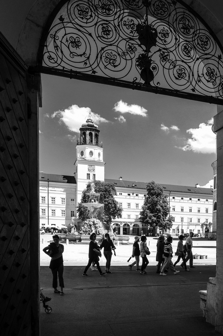 Residenzplatz Salzburg