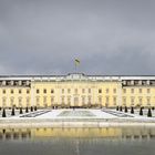 residenzschloss ludwigsburg bei kälte