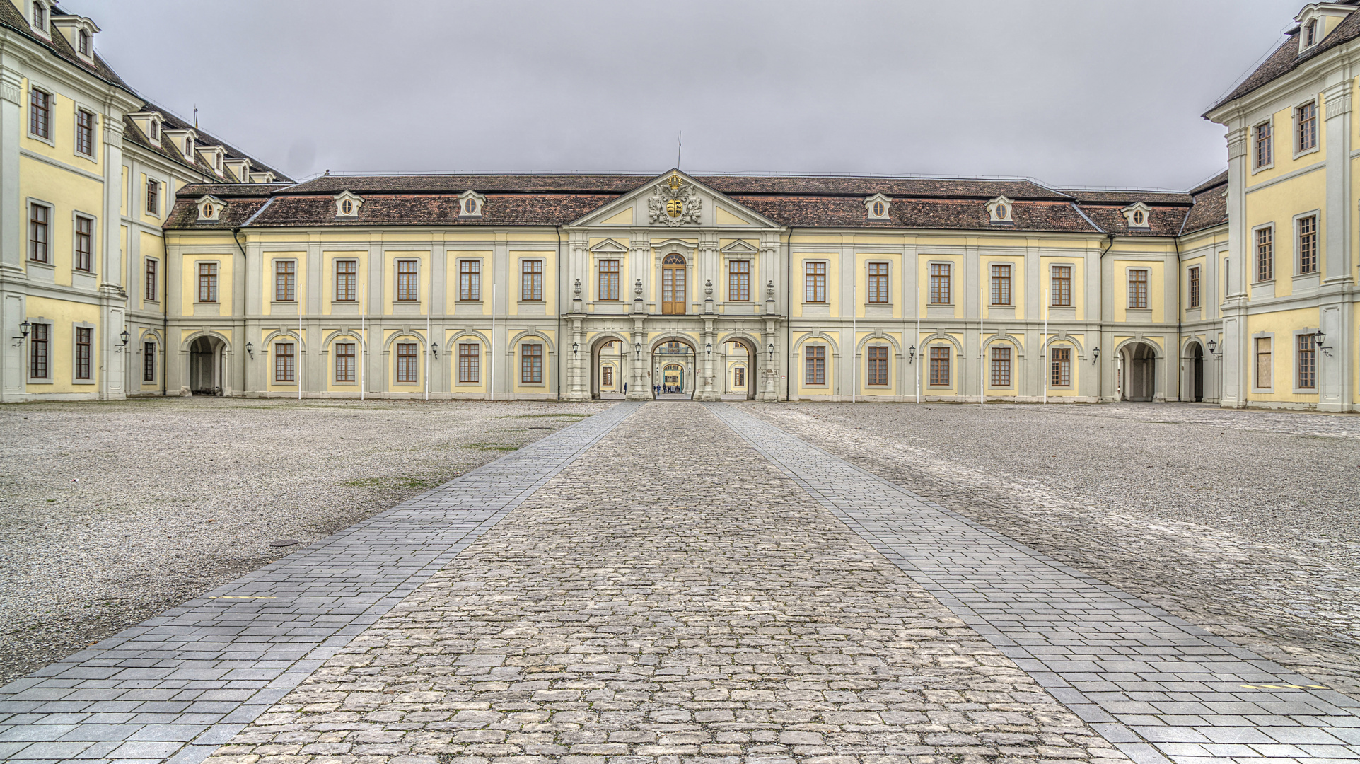 Residenzschloss Ludwigsburg Innenhof 2