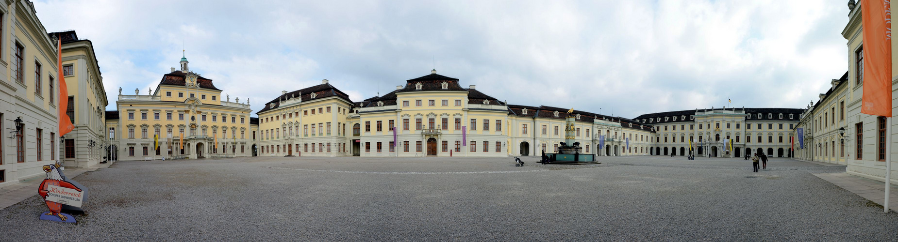 Residenzschloss Ludwigsburg - Innenhof