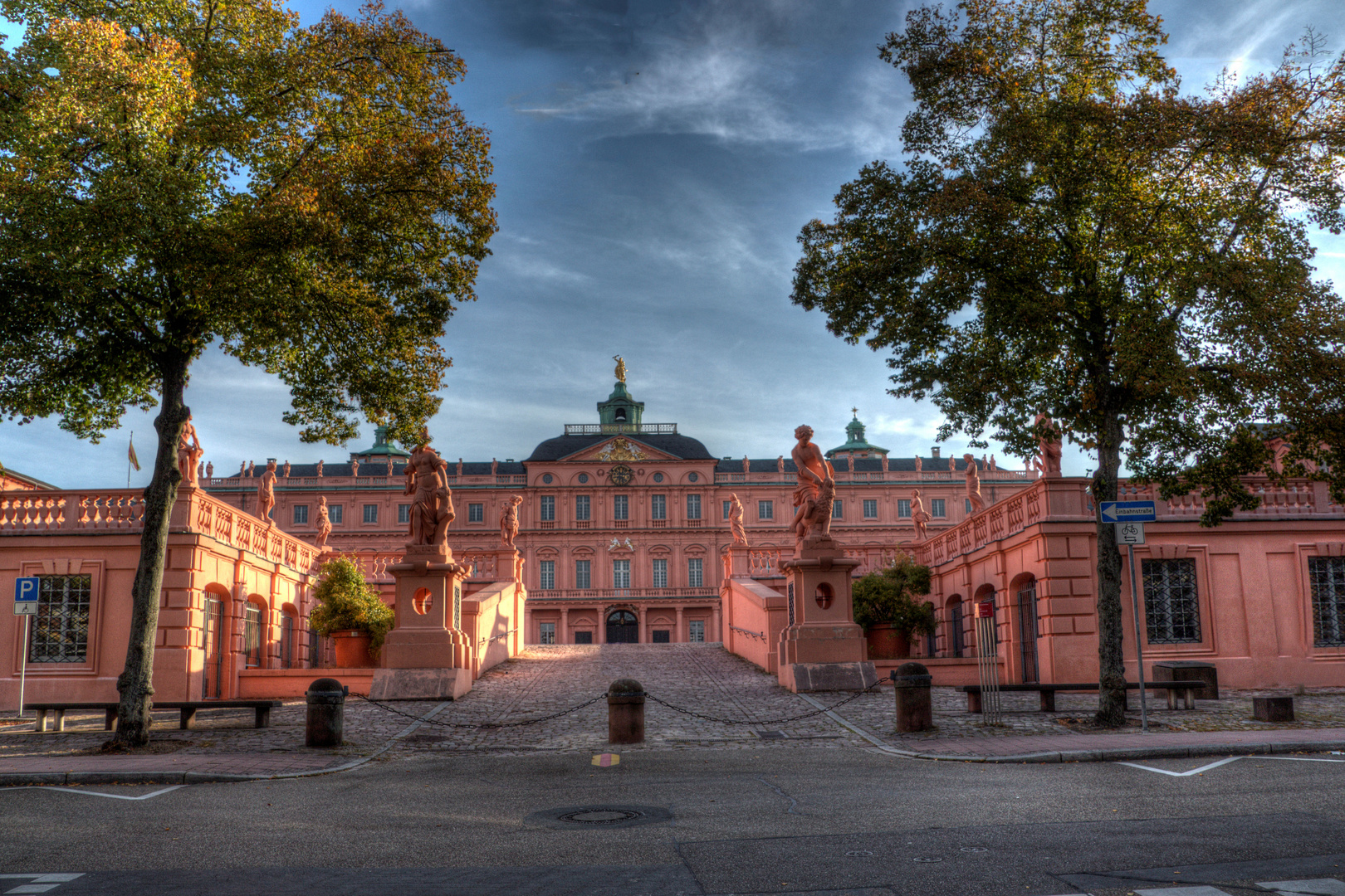 Residenzschloss Rastatt in HDR