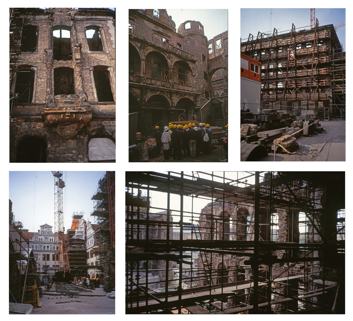 Residenzschloss zu Dresden, heute vor 30 Jahren