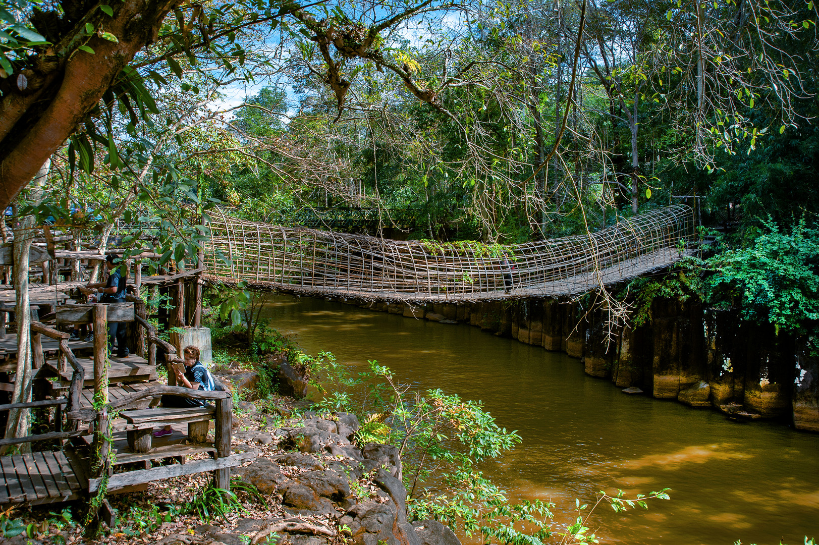 Resort in the jungle of Bolaven