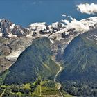 respirez!!!!!!!!!!! la chaîne du  mont blanc vous regarde 