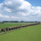 Rest der alten Eisenbahnbrücke bei Wesel