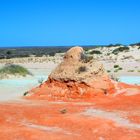 Rest einer bizarr geformten Sanddüne im Mungo NP