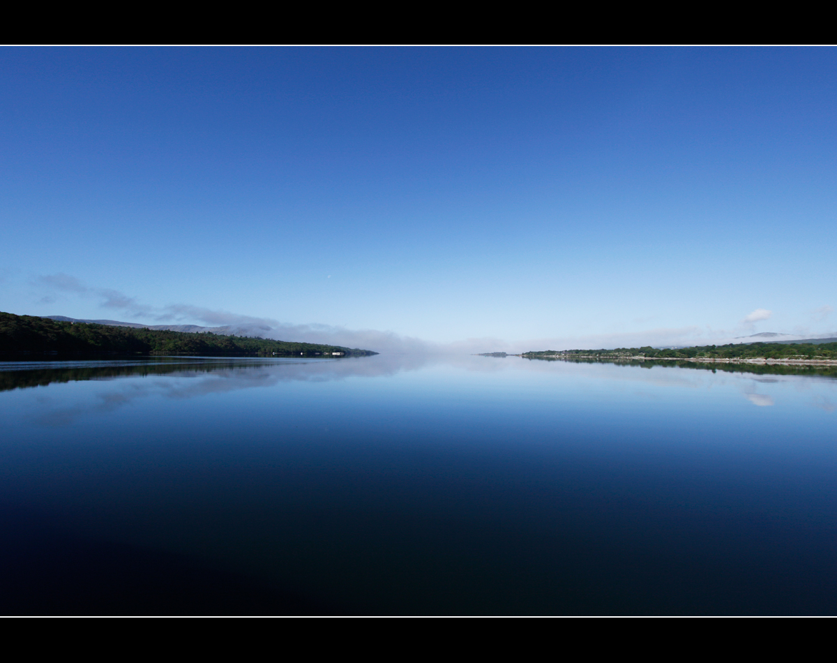 Rest Morgendunst am Kenmare River