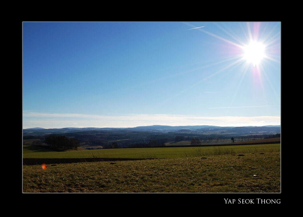 Rest place along the autobahn