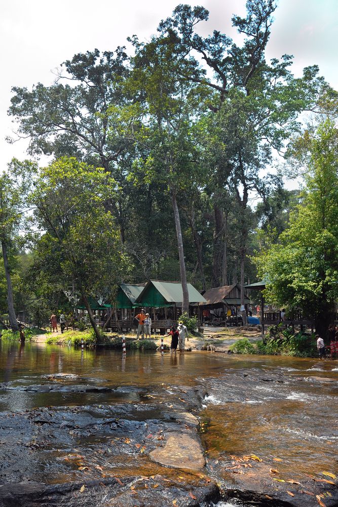 Rest station at Phnom Kulen