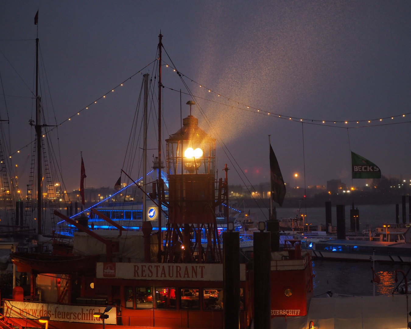 Restaurant am Hamburger Hafen