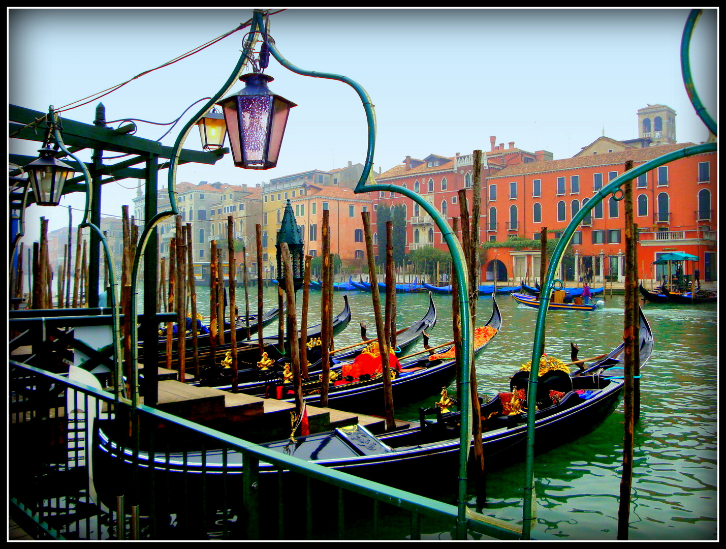 Restaurant au bord du Grand Canal 