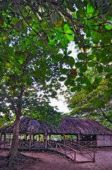 Restaurant cottage at Maguana beach