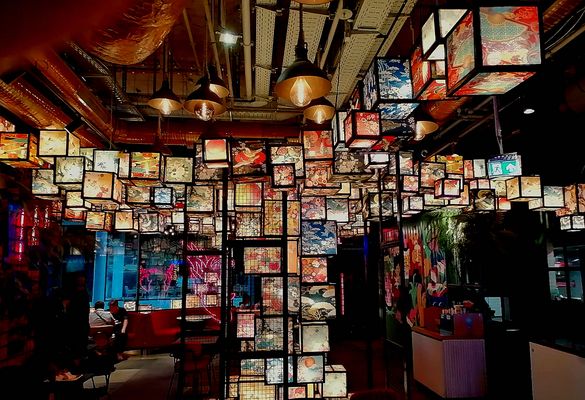 Restaurant-Dekoration