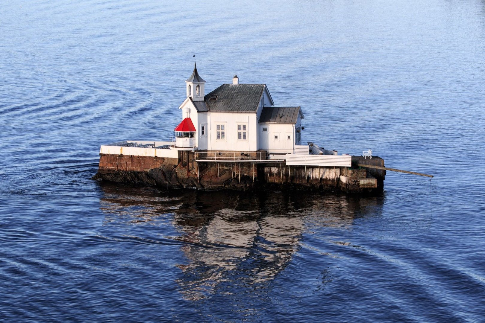 Restaurant "Dyna Fyr" im Oslofjord