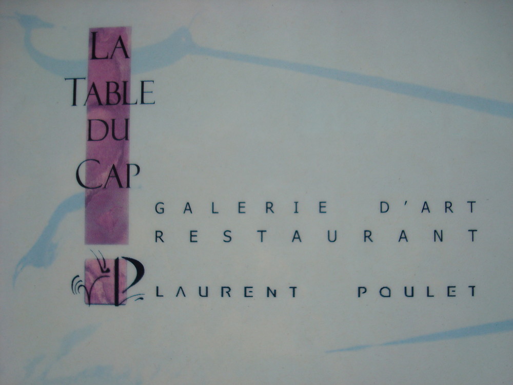 Restaurant et....Galerie d'ART La Table du Cap