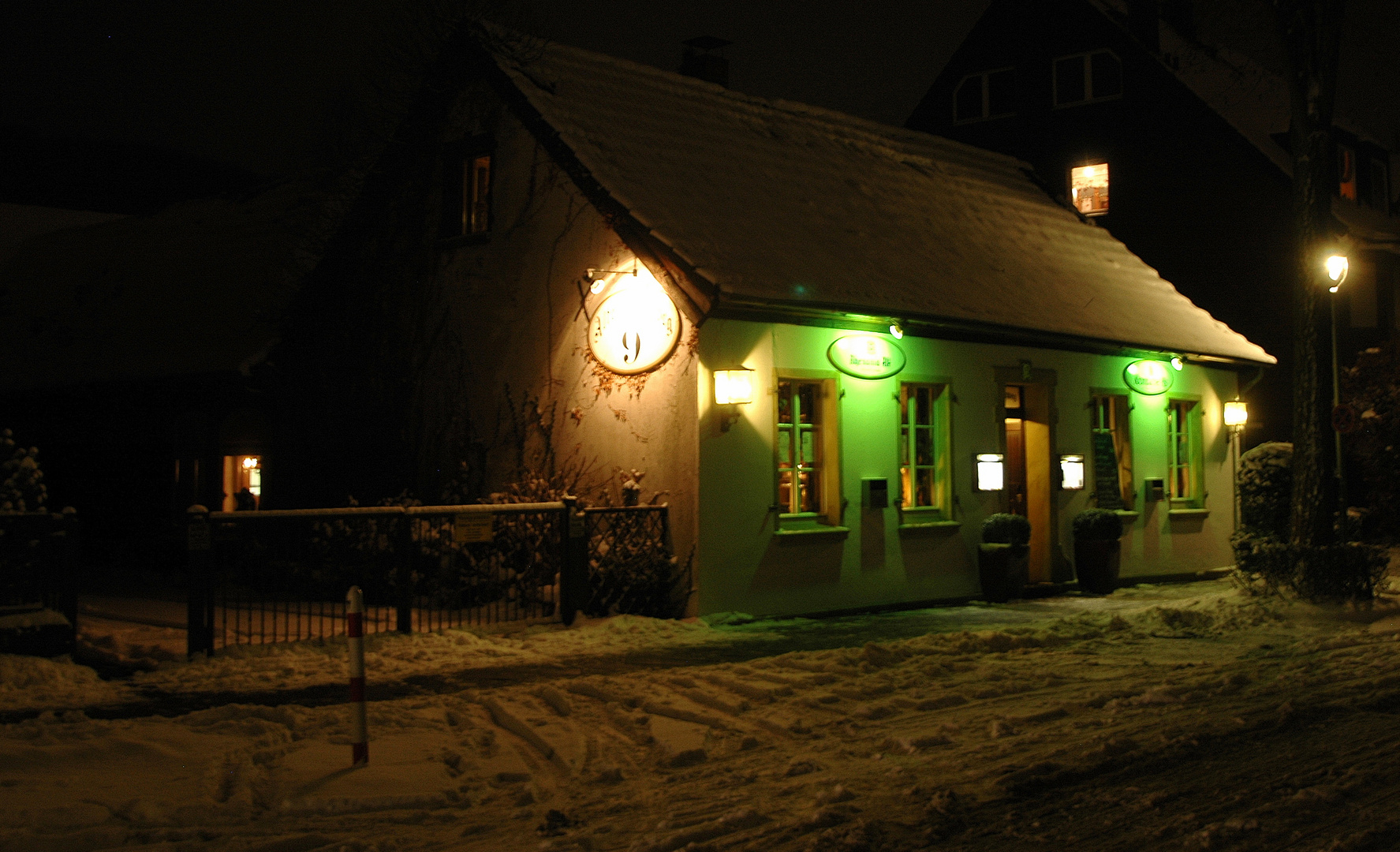 Restaurant im Weitwinkel