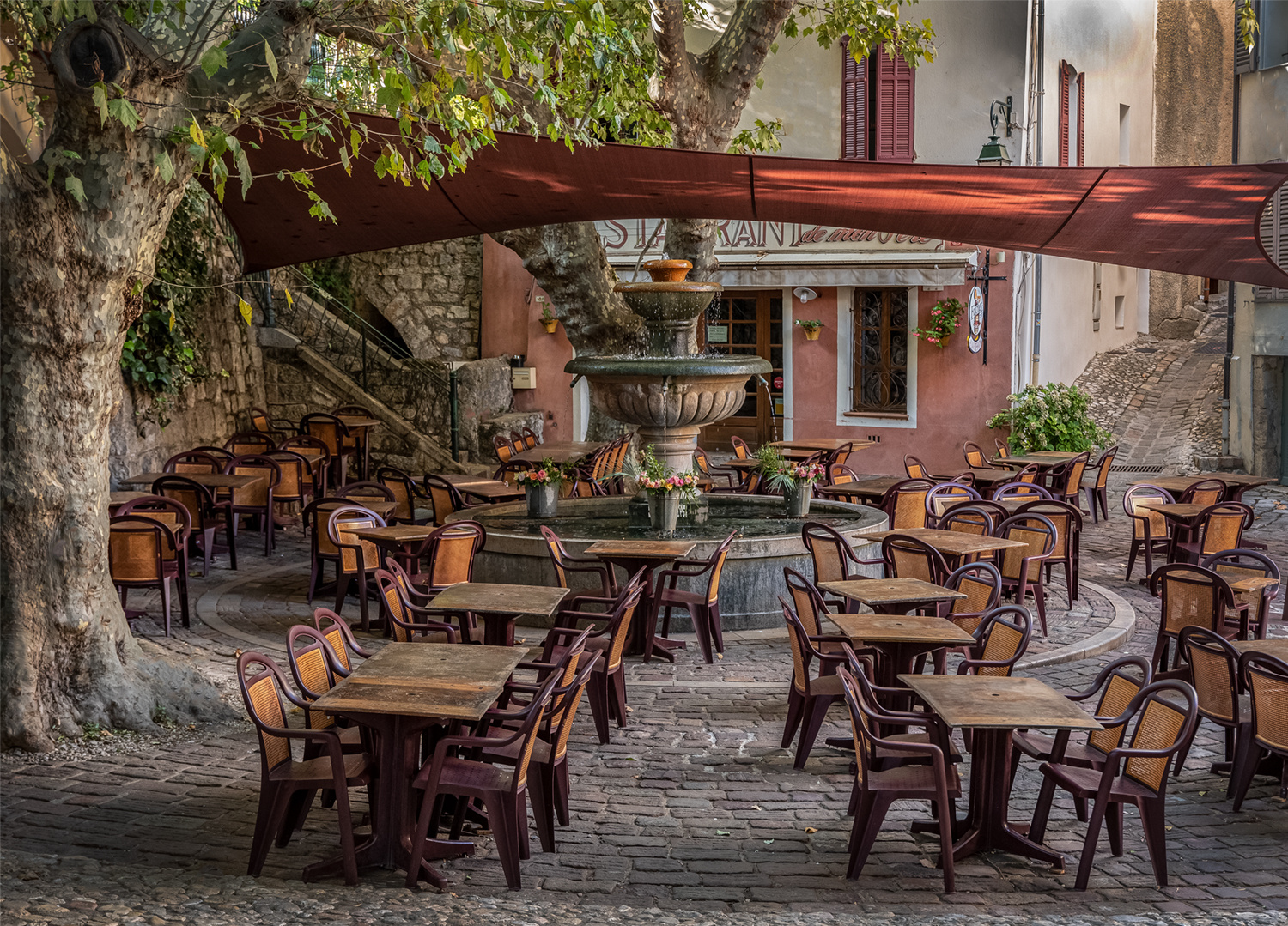 Restaurant in der Provence