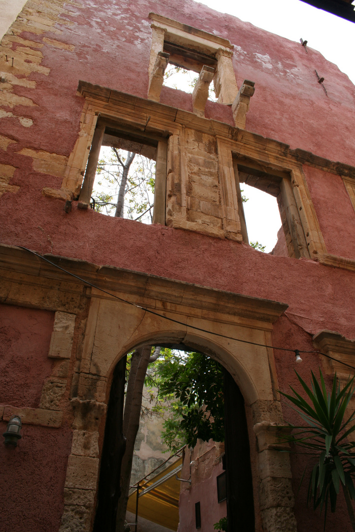 restaurant in venezianischer hausruine