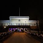 Restaurant Kulosaaren Casino in the evening