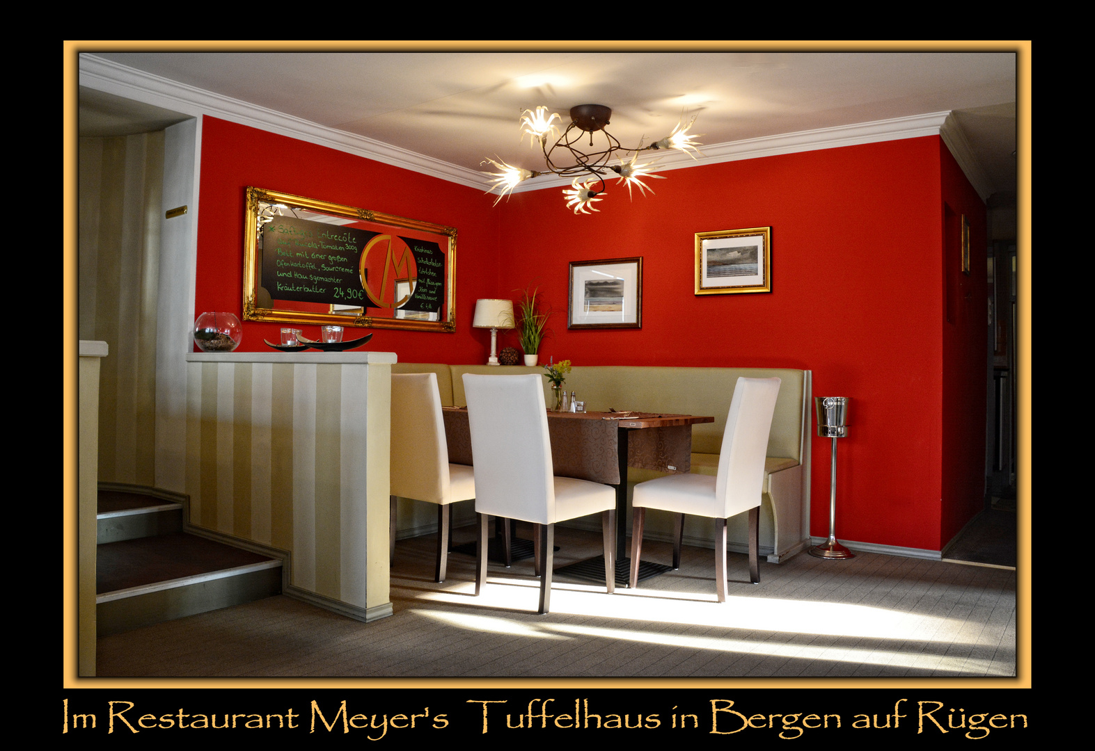 Restaurant "Meyer's Tuffelhaus" in Bergen auf Rügen