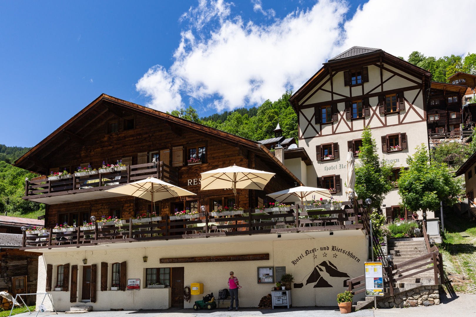 Restaurant mit Gault Millau Punkten im Lötschental