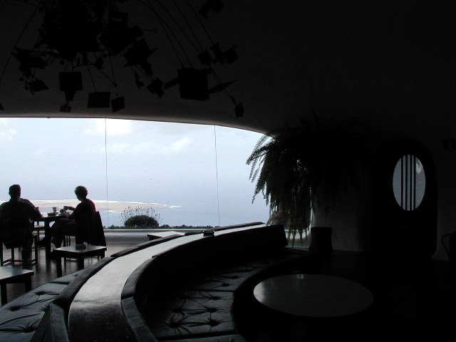 Restaurante con vistas.