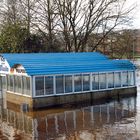 Restaurante inundado