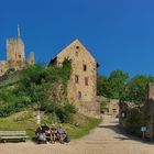 Restaurierte Burgruine Rötteln bei Lörrach