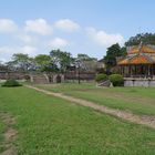 Restaurierter Pavillon in der Königsstadt in Hue
