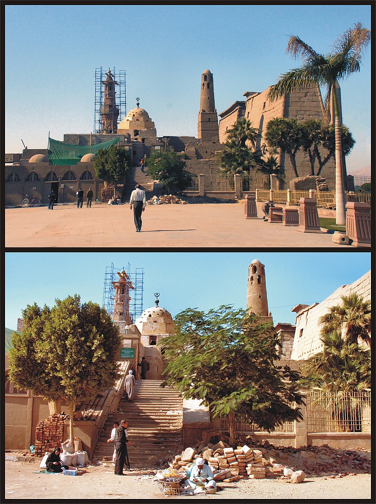 Restaurierungsarbeiten an der Abu-Haggag-Moschee, ….(1)