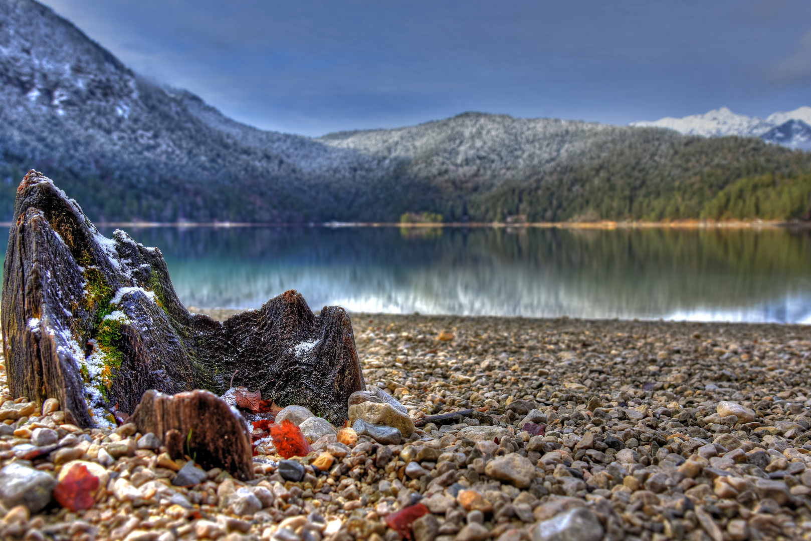 Reste am Eibsee